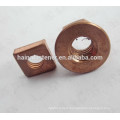 brass flange nut,brass nut,brass square nut